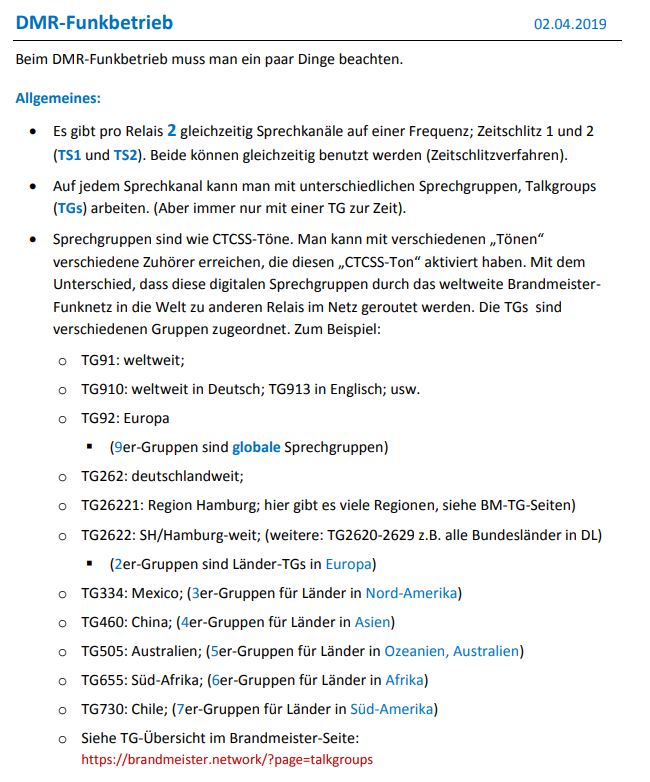 DMR Einfach