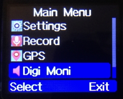 m Main Menü DigiMoni